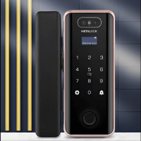  Khóa cửa kính vân tay Metalock AZT-18 Pro