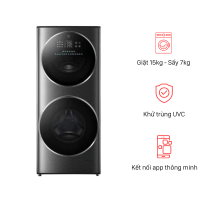 Máy Giặt Sấy Xiaomi Mijia 2 Tầng MJ206 Giặt 15Kg Sấy 7Kg