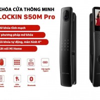 Khóa thông minh Lockin S50M tích hợp màn hình 4 inch 